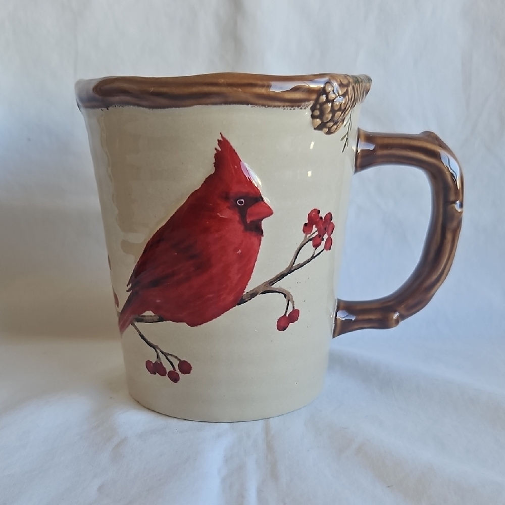 NWOT ST. NICHOLAS Snow Valley Ceramic Mug